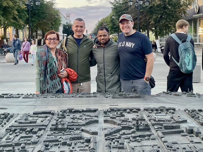 Tver in Moscow-St.Petersburg mototour