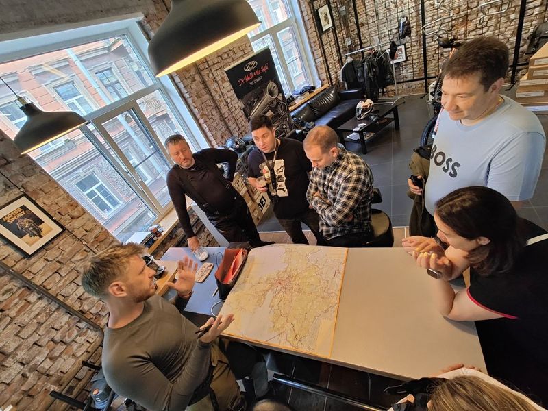 Saint Petersburg-Pskov-Veliky Novgorod. Weekend moto tour 