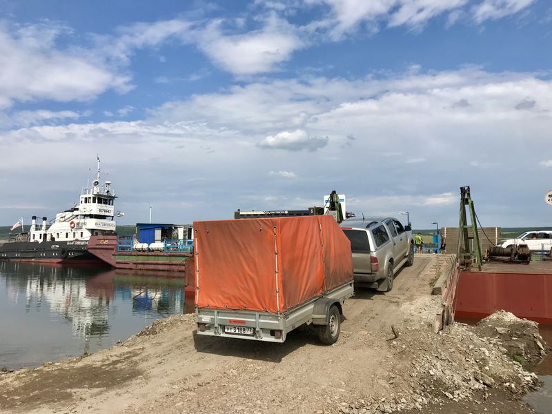 Angara in Trans-Siberian moto tour with Rus Moto Travel