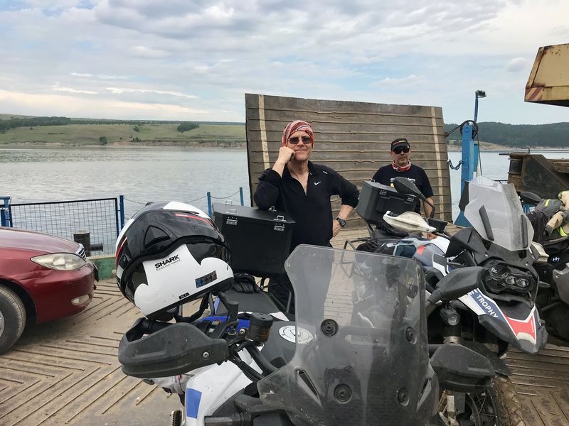 Angara in Trans-Siberian moto tour with Rus Moto Travel