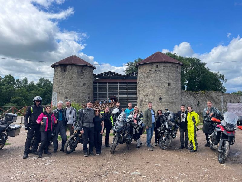 Saint Petersburg-Pskov-Veliky Novgorod. Weekend moto tour 