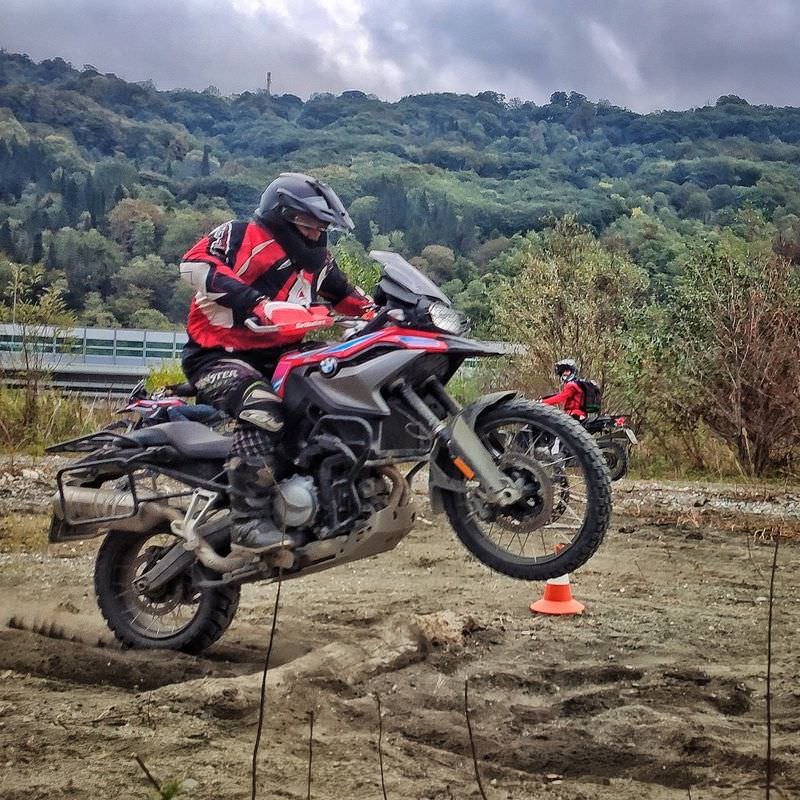 Rusmototravel (Rus Moto Travel, RMT) Enduro Training, Advanced Ridings Skills, Sochi, Krasnaya Polyana, BMW F850GS