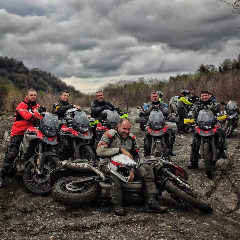 8-12 Sochi Rusmototravel Enduro Training BMW F850GS, R1250GS, R1200GS off-road riding skills