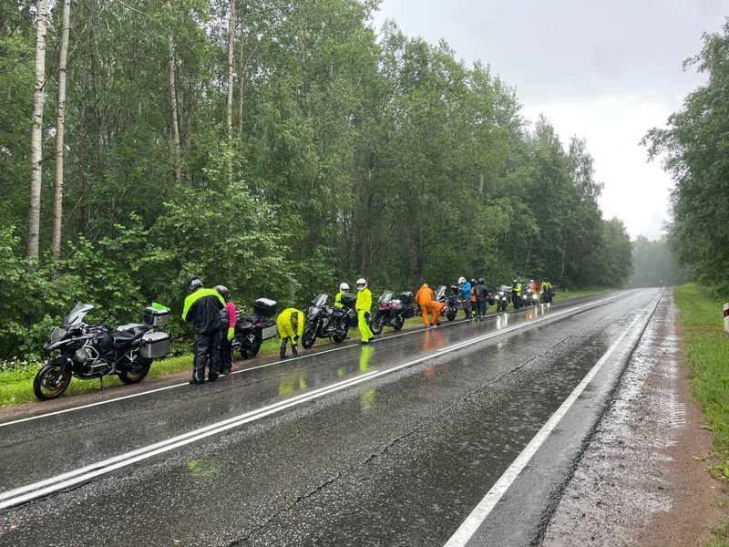 Saint Petersburg-Pskov-Veliky Novgorod. Weekend moto tour 