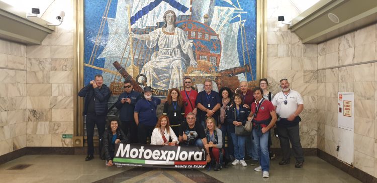 Moscow-Saint-Petersburg Custom tour with Motoexplora. August 2019