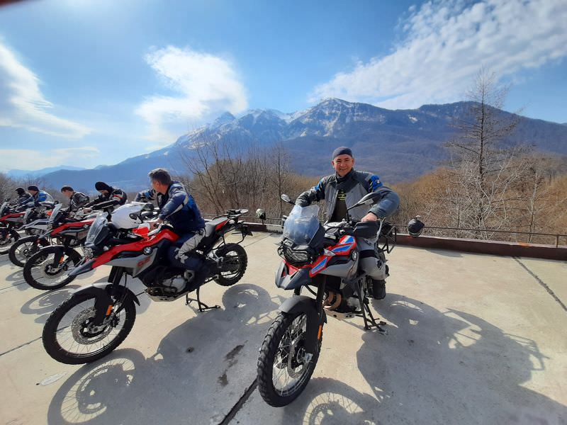 15-19 April Rusmototravel Enduro Training Ride Report Sochi BMW F850GS