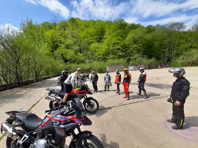 Enduro training Rusmototravel RMT Sochi BMW F850GS