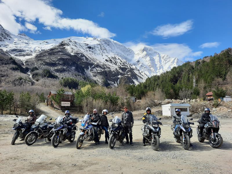 Sochi-Elbrus guided motorycle tour Rusmotoravel RMT Ride Report 1-9 May 2021