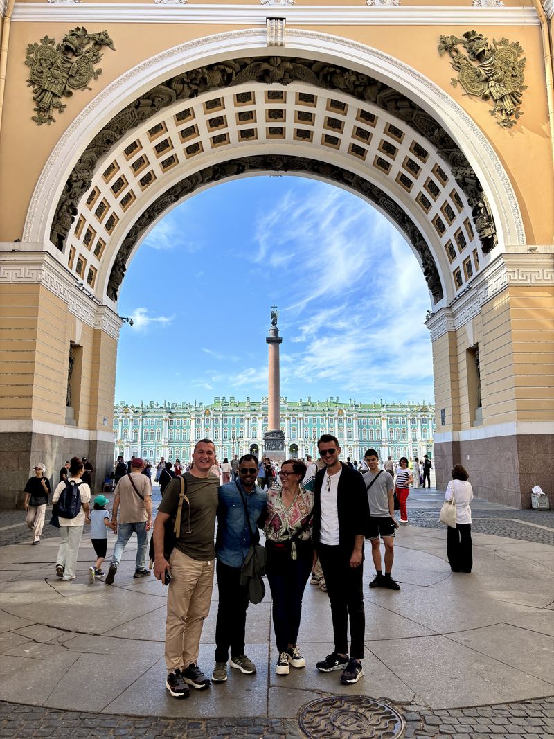 St.Petersburg walking tour in Russia motour