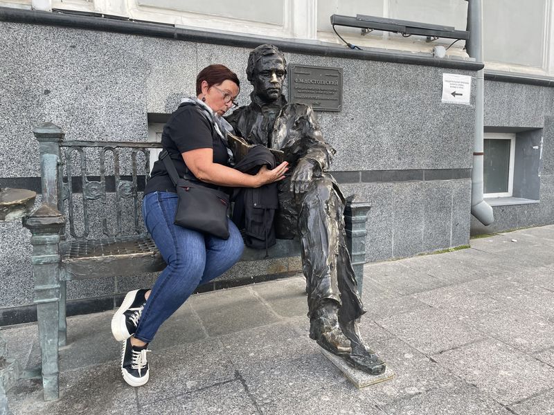 Moscow walking tour in Mototour in Russia 