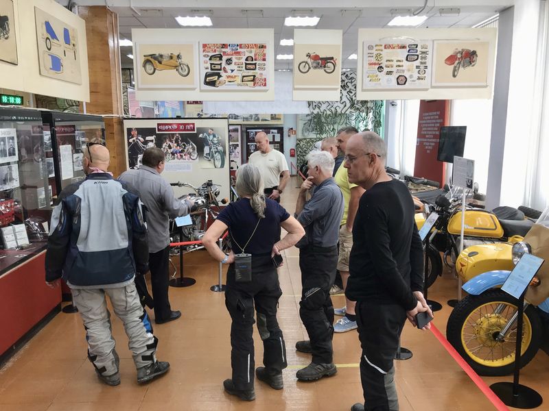 URAL factory in Trans-Siberian moto tour with Rus Moto Travel