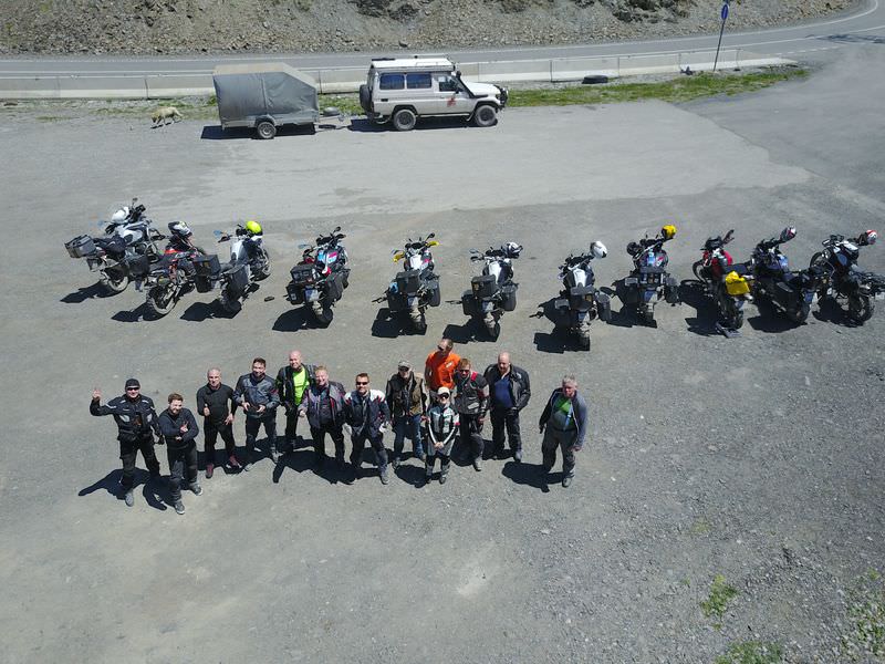 Vladikavkaz - Sochi Motorcycle Tour with Rusmototravel, Elbrus, Caucasus Mountains, BMW R1250GS