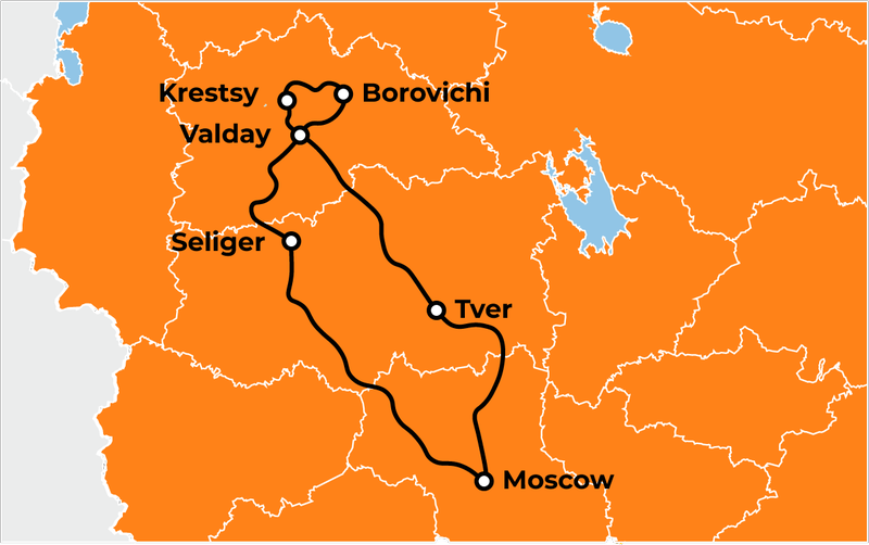 Seliger-Valdai Motorcycle tour Rusmototravel