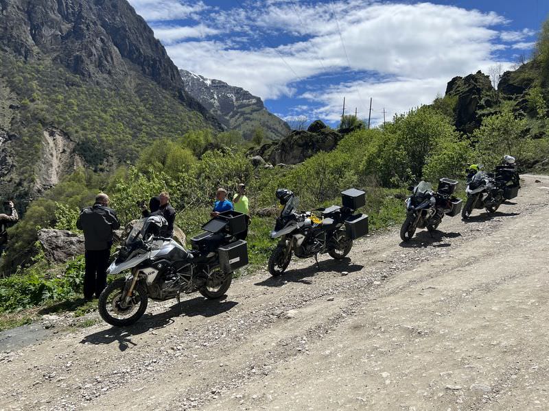 Vladikavkaz - Sochi Motorcycle Tour with Rusmototravel, Elbrus, Caucasus Mountains, BMW R1250GS