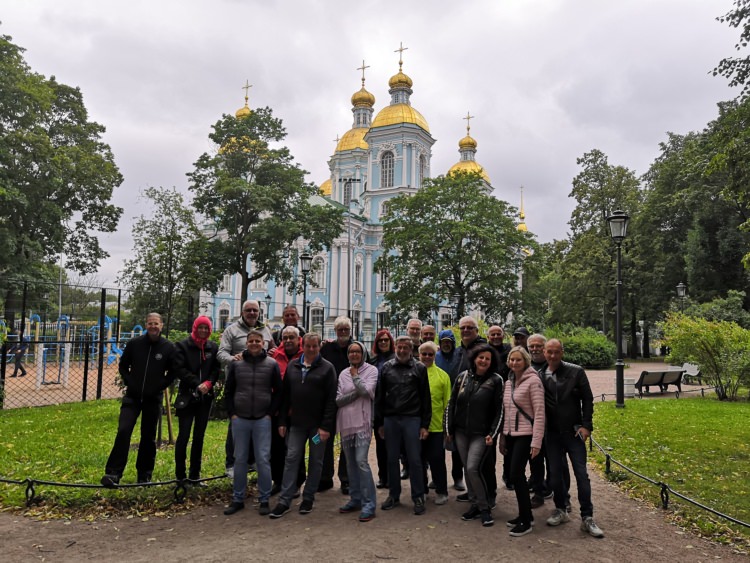Moscow-Saint-Petersburg tour with Rusmototravel, July 2019