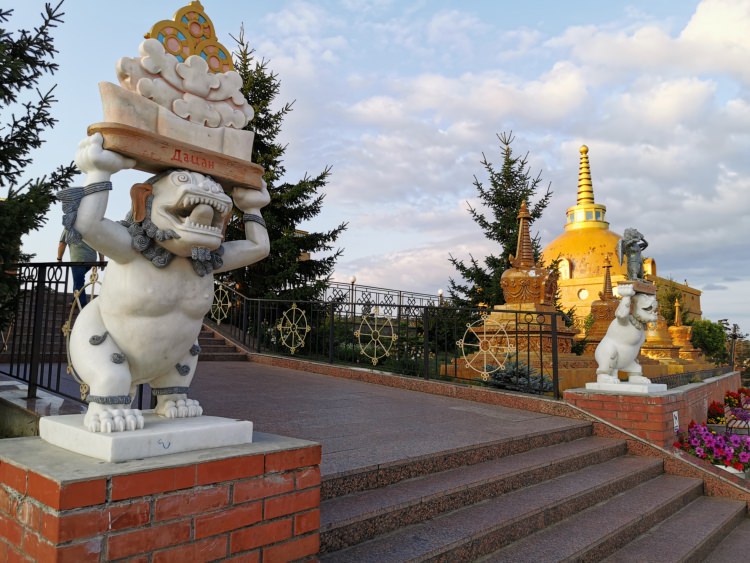 Vladivostok-Moscow Trans-Siberian Route, August 2019, Buddhist temple