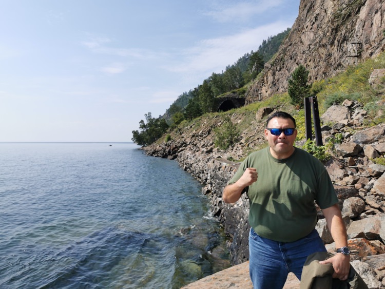 Vladivostok-Moscow Trans-Siberian Route, August 2019, Lake baikal