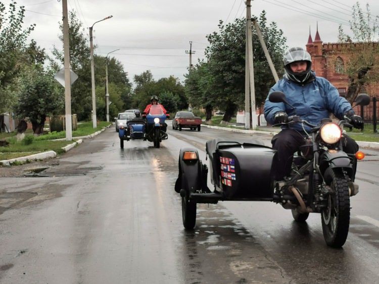 Vladivostok-Moscow Trans-Siberian Route, August 2019, Irbit Ural bikes test ride