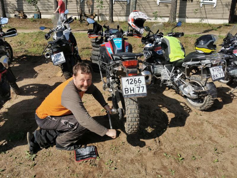 RMT off-road riding academy Rusmototravel enduro course