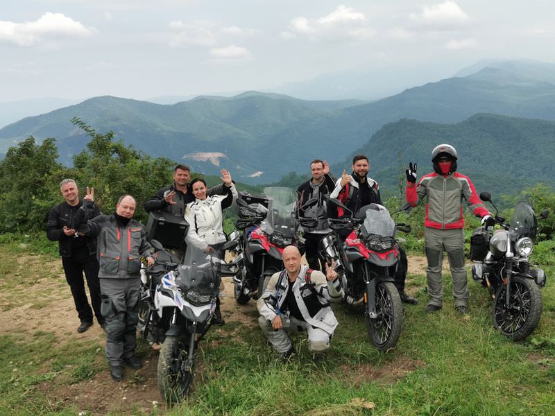 Sochi-Elbrus July 2020 tour with Rusmototravel on BMW F750, 850 and R1250GS
