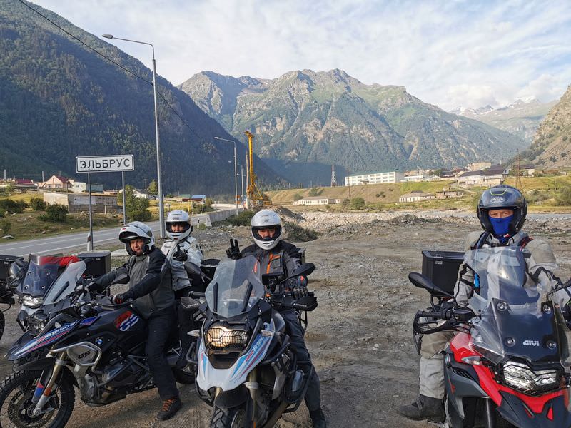 Sochi-Elbrus July 2020 tour with Rusmototravel on BMW F750, 850 and R1250GS