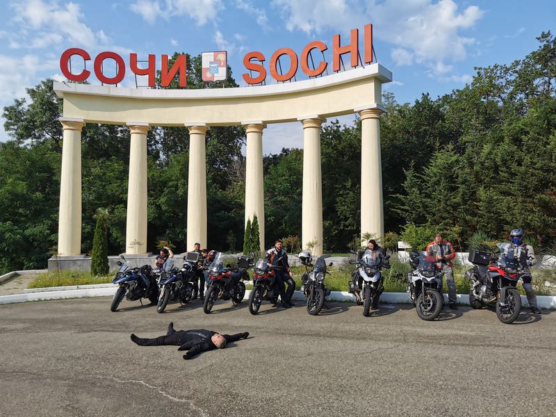 Sochi-Elbrus July 2020 tour with Rusmototravel on BMW F750, 850 and R1250GS