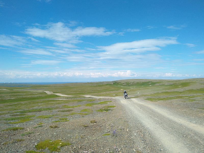 an expedition by rusmototravel (RMT) rus moto travel from Moscow to Kola Peninsula, to Rybachy