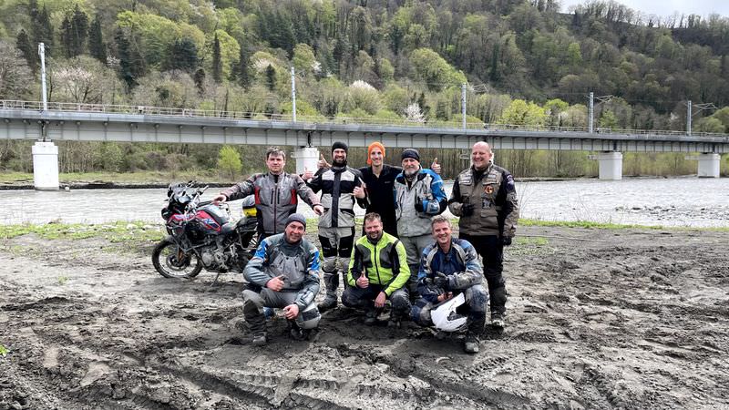 15-19 April Rusmototravel Enduro Training Ride Report Sochi BMW F850GS