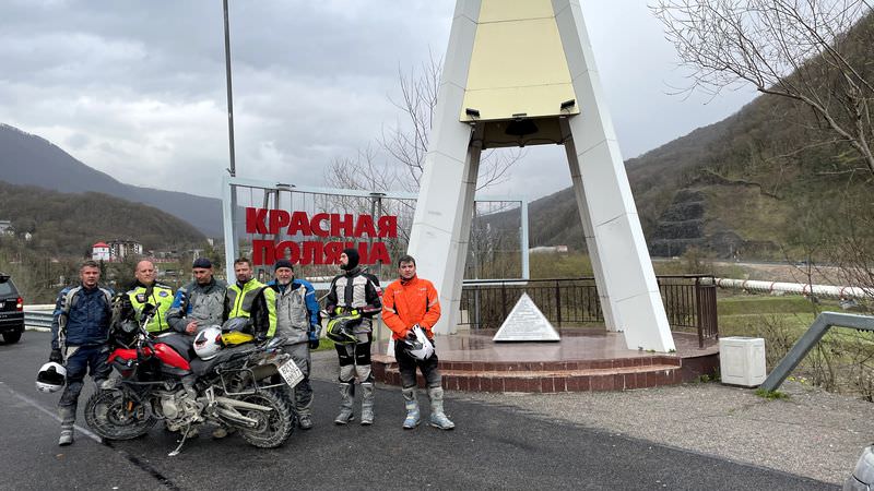 15-19 April Rusmototravel Enduro Training Ride Report Sochi BMW F850GS