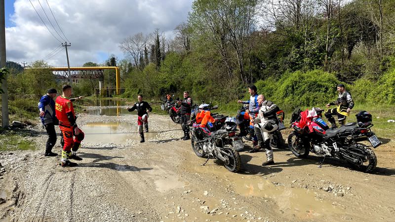 21-26 April Enduro off-road BMW GS Riding skills training Rusmototravel RMT Ride Russia F750GS F850GS