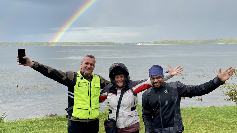 Russian Motorcycle Travel News, The Road from Moscow to St. Petersburg