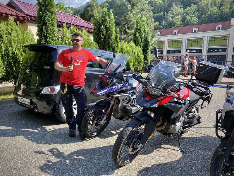 Sochi-Elbrus July 2020 tour with Rusmototravel on BMW F750, 850 and R1250GS