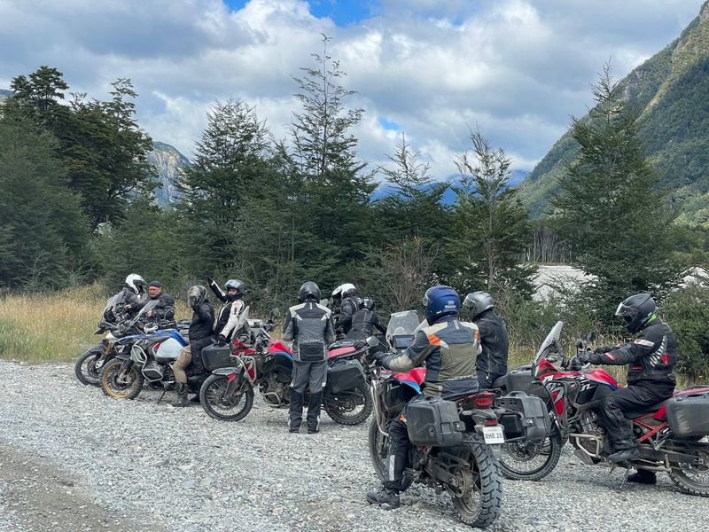 Patagonia 2024 second motorcycle tour with Rusmototravel